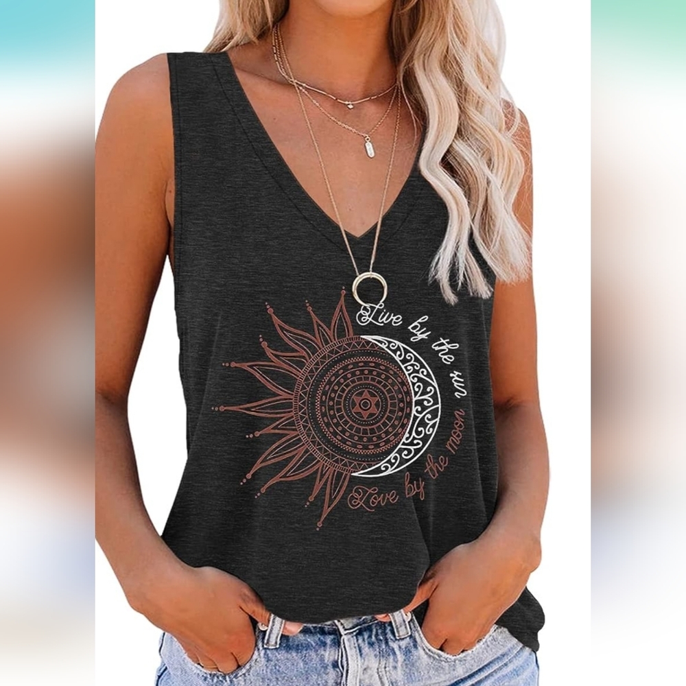 🟣Vneck tank top